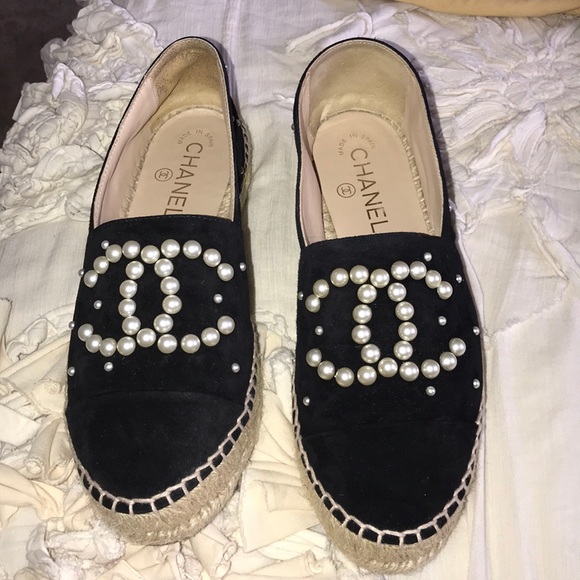 pearl espadrilles